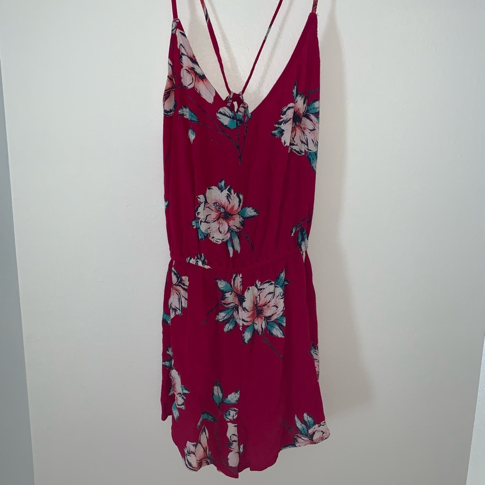 Red Billabong Romper